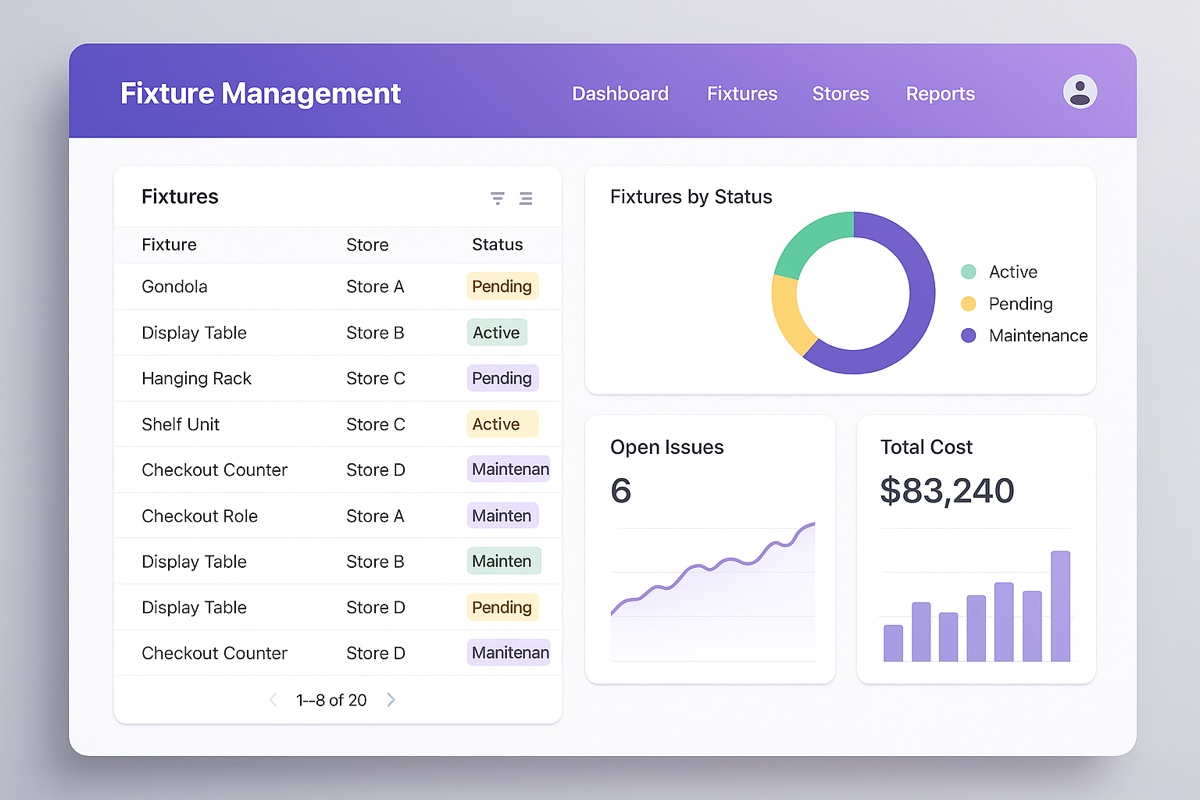FixtureFlow Dashboard